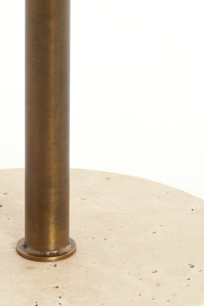 Light & Living - Bijzettafel CIVITA - Ø41x53 cm - Bruin