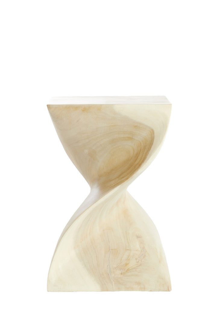 Light & Living - Bijzettafel MUHAN - Ø30x45 cm - Bruin