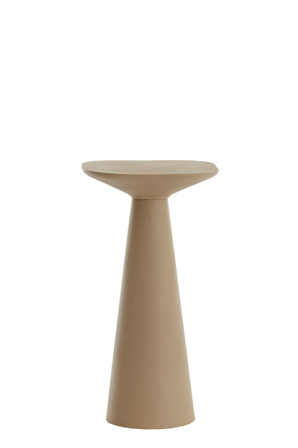 Light & Living - Bijzettafel ABALA - Ø28x53cm - Bruin