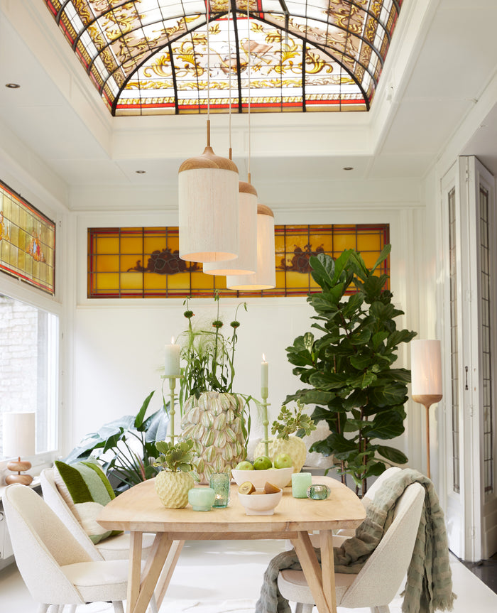 Light & Living - Eettafel QUENZA - 200x100x76cm - Bruin