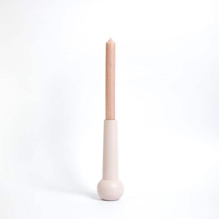 LEMON LILY Candleholder cone low - Rose