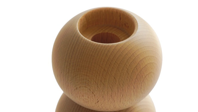 LEMON LILY Candleholder 3-in-1 high - natural