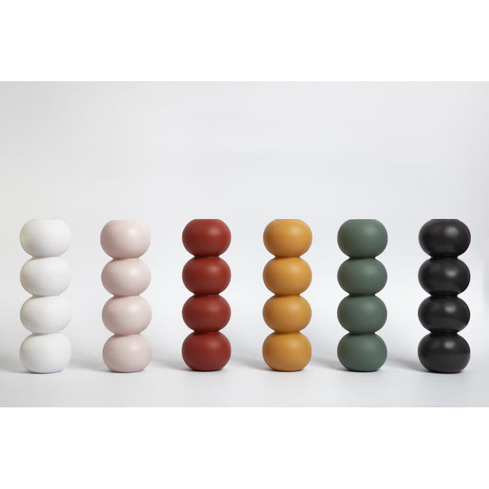 LEMON LILY Candleholder stack 2-in-1 - Green