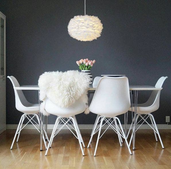 Umage Eos Mini hanglamp white - met koordset wit - Ø 35 cm