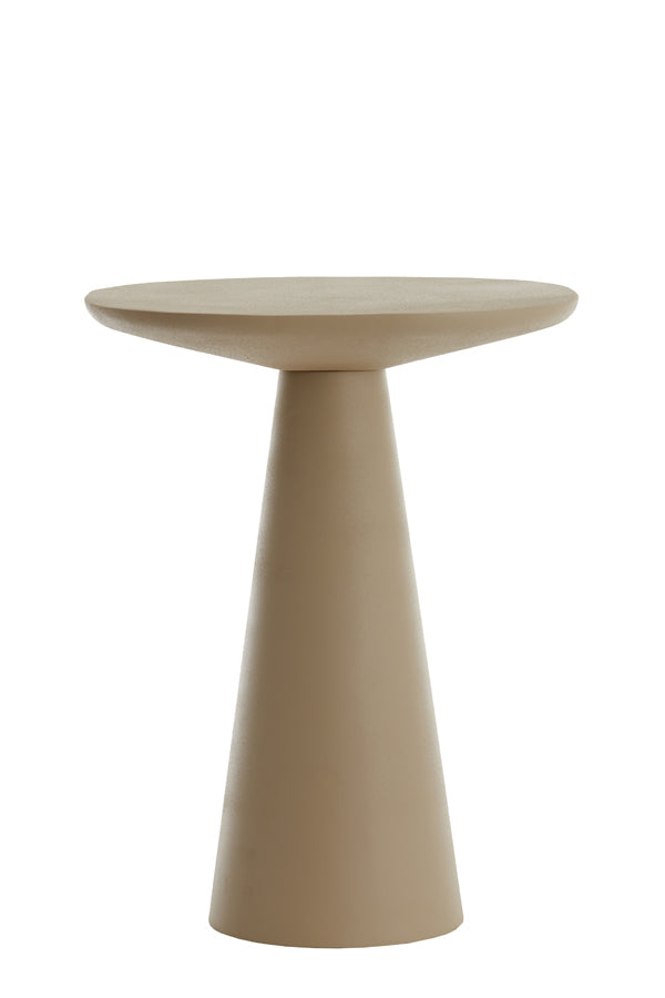 Light & Living - Bijzettafel ABALA - Ø45x59cm - Bruin