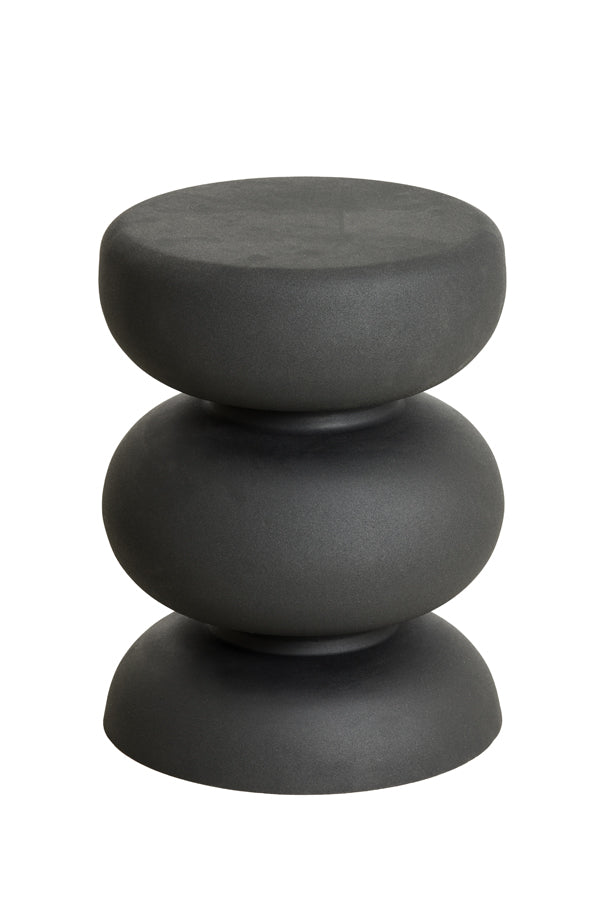 Light & Living - Bijzettafel KOBODO - Ø35x46cm - Zwart