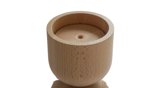 LEMON LILY Candleholder 3-in-1 high - natural