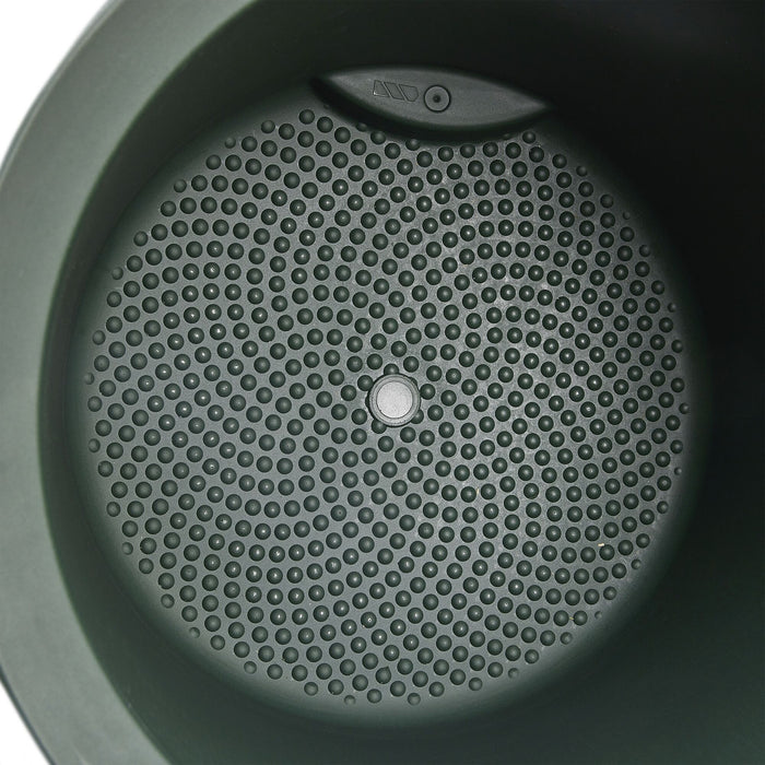 Elho June Split High 46 - Groen - Ø 46 x H 53 cm - Binnen en Buiten - 100% gerecycled kunststof