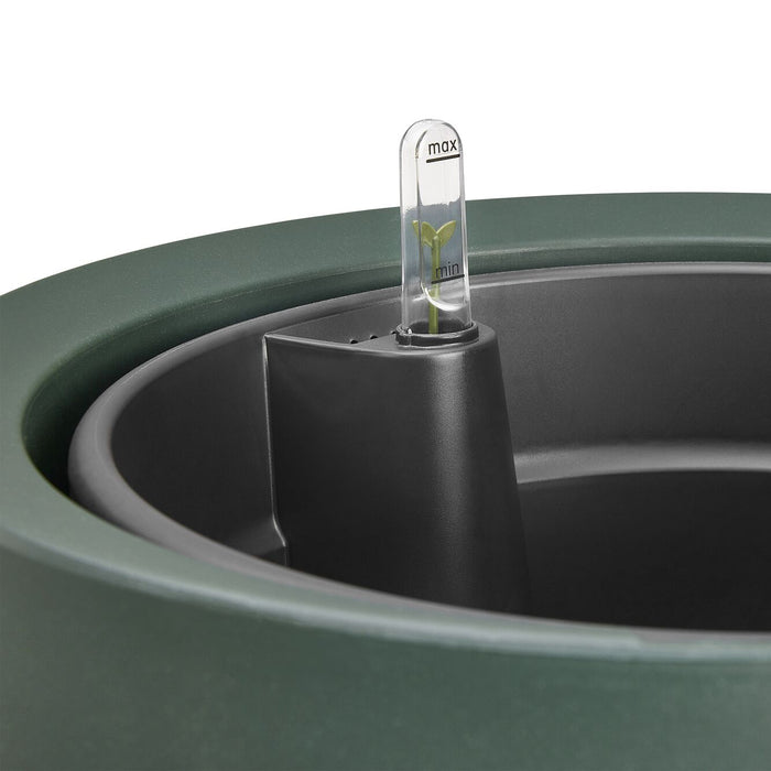 Elho June Split High 46 - Groen - Ø 46 x H 53 cm - Binnen en Buiten - 100% gerecycled kunststof