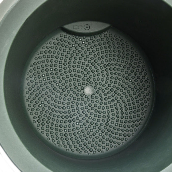 Elho June Split Low 46 - Groen - Ø 46 x H 42 cm - Binnen en Buiten - 100% gerecycled