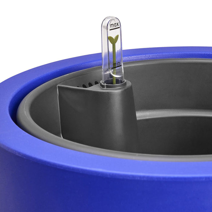 Elho Amber Grail 40 - Royal blue - Ø 38 x H 36 cm - Binnen en Buiten - 100% gerecycled