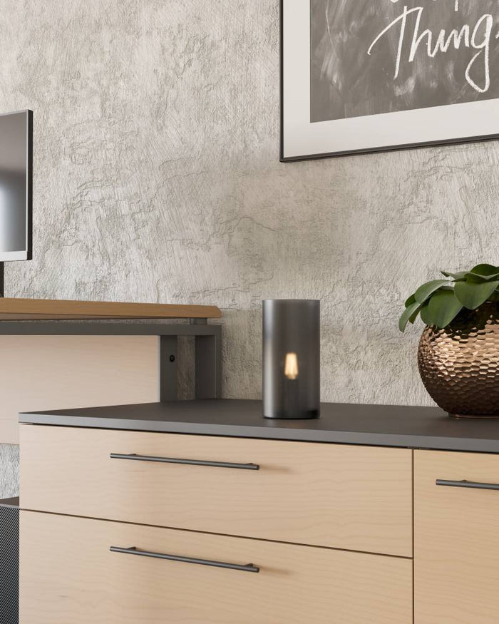 EGLO Geo Tafellamp - E14 - 20 cm - Grijs