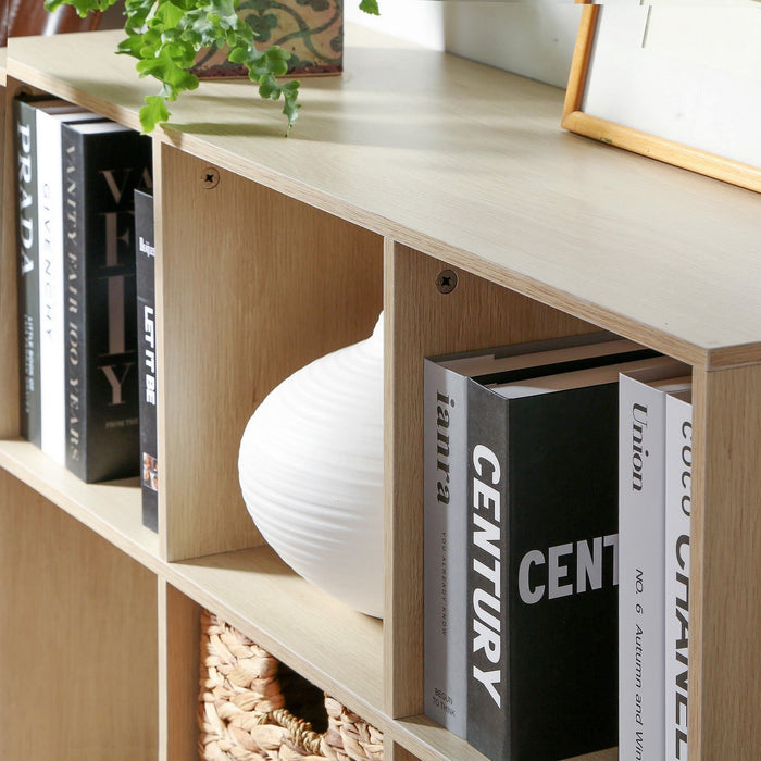 Calicosy - Boekenkast met 6 vakken - B93,5 cm