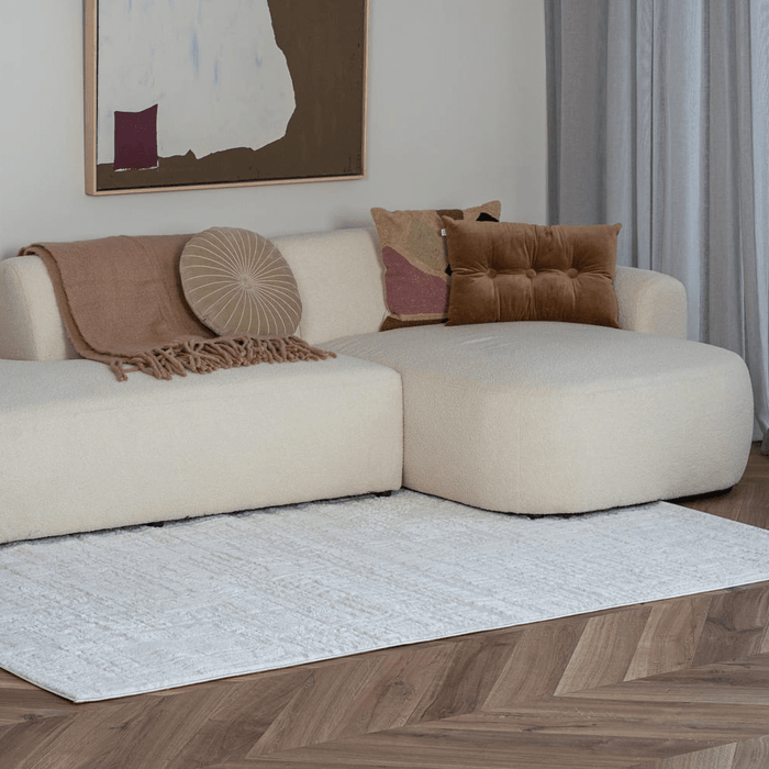 Interieur05 Scandinavisch vloerkleed Prent creme|wit - 200 x 280 cm