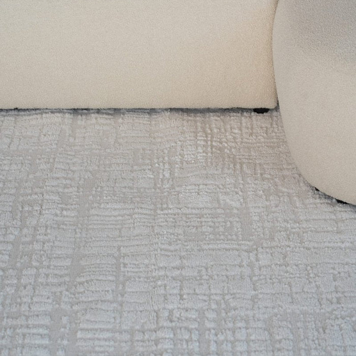 Interieur05 Scandinavisch vloerkleed Prent creme|wit - 140 x 200 cm