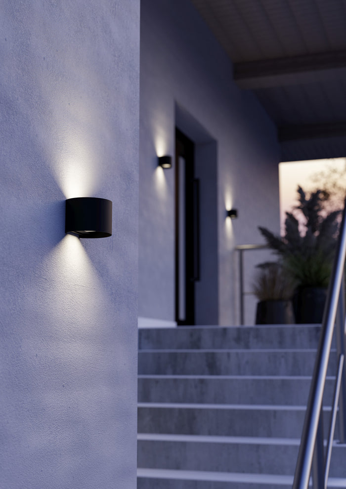 EGLO Calpino 3 Wandlamp - LED - IP54 - Binnen|- Zwart