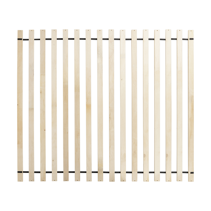 Beliani - LINARDS - Bed - Beige - 160 x 200 cm - Corduroy