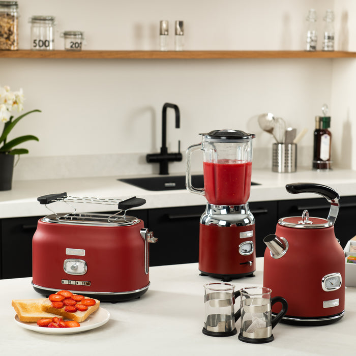 Westinghouse Retro Waterkoker - 1.7 liter - Rood