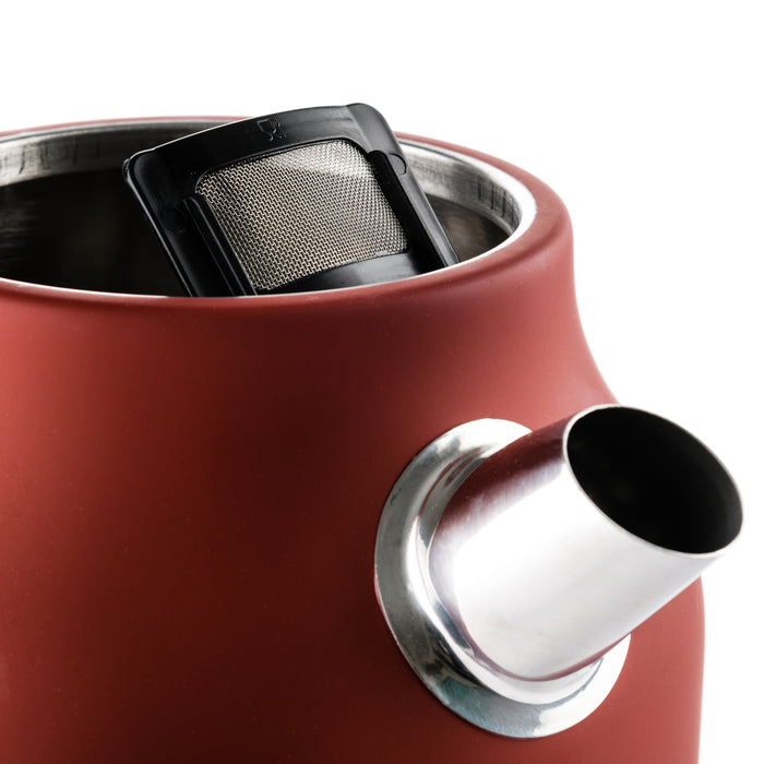 Westinghouse Retro Waterkoker - 1.7 liter - Rood
