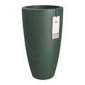 Elho June Round High 30 - Groen - L 30 x B x H 53 cm - Binnen en Buiten - 100% gerecycled