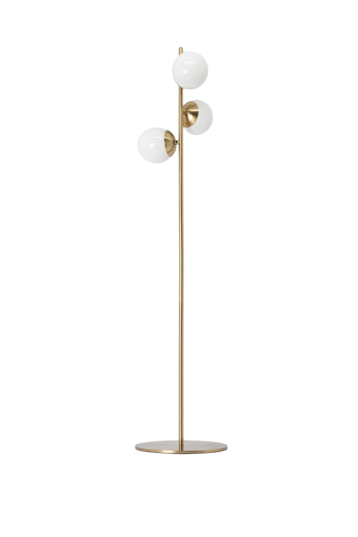 Sissy-Boy Goudkleurige solar vloerlamp