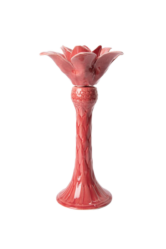 Sissy-Boy Donkerroze kandelaar palmboom small