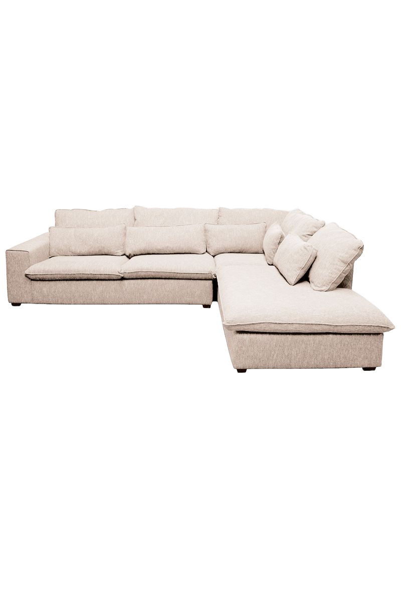 Sissy-Boy Baron bank 3.5-zits lounge rechts sesame