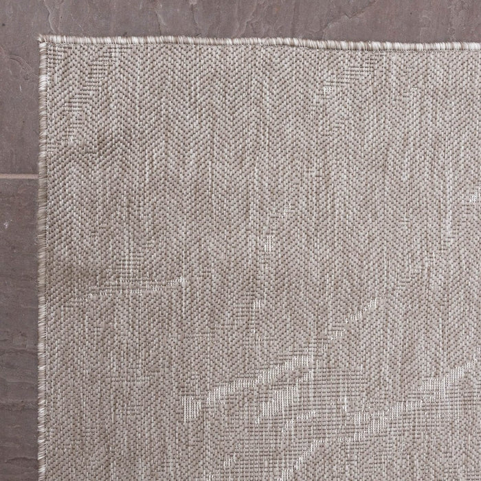 Buitenkleed Marble - Naturel|wit - dubbelzijdig - EVA Interior