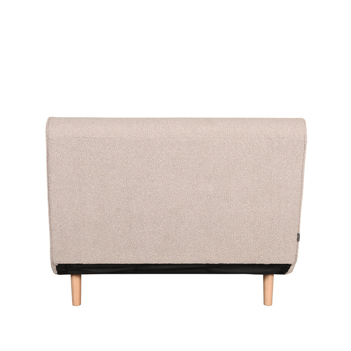 LABEL51 - Slaapbank Single - Naturel Boucle - Naturel Hout