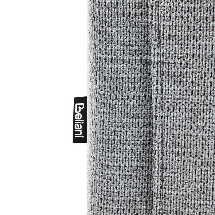 Beliani - ROYSTON - Fauteuil - Grijs - Stof