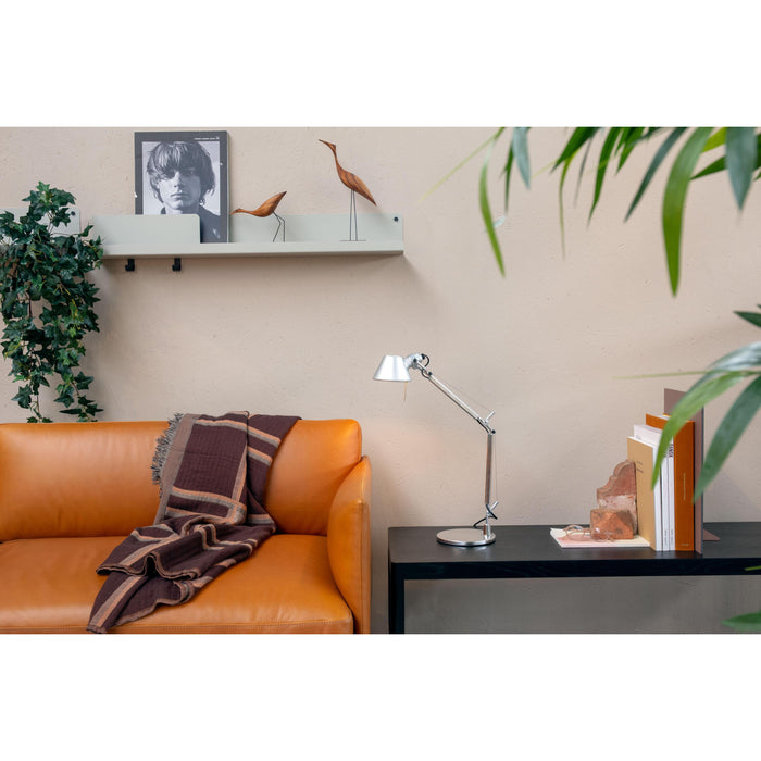Tolomeo Micro bureaulamp retrofit oranje