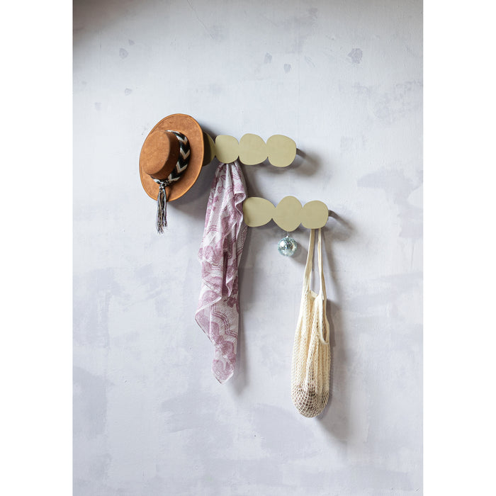 Spinder x Eva van de Ven kapstok Tumulo Small - Champagne - 3 haken