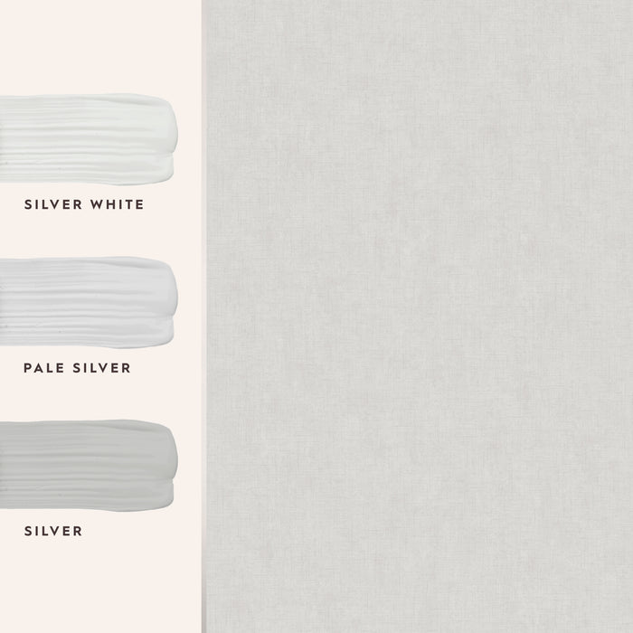 Laura Ashley Plain Behang - Uni - 10mx52cm - Grijs