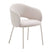 Kave Home Maina Eetkamerstoel - Chenille / Beige