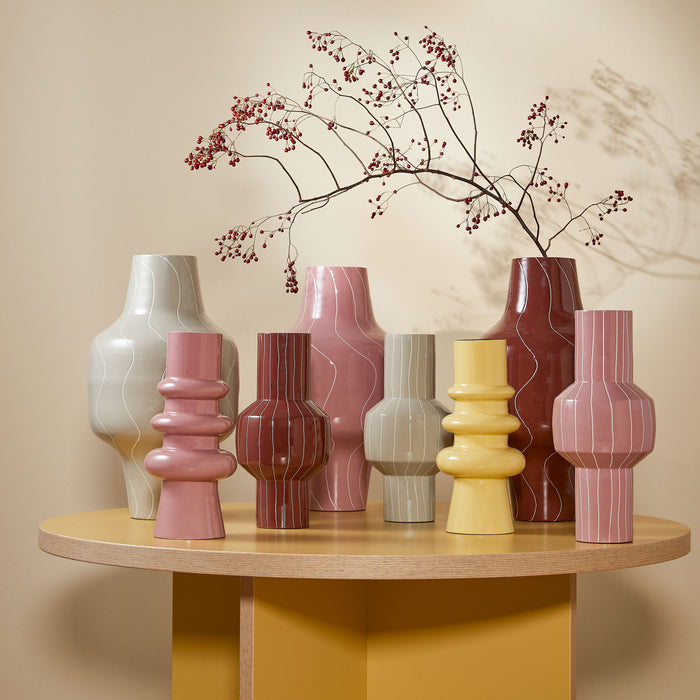 by fonQ Ring Vaas - Rose Tan