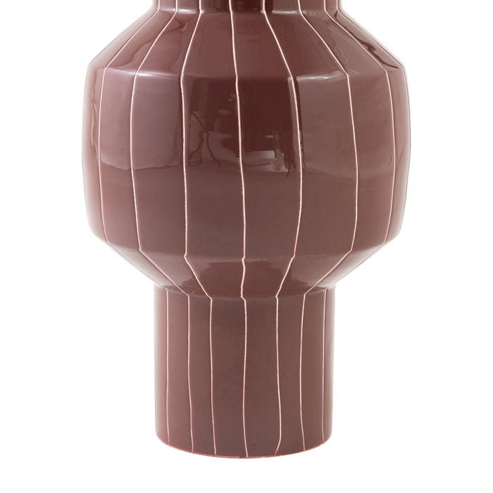 by fonQ Spire Vaas Ø 19 cm - Hot Chocolate