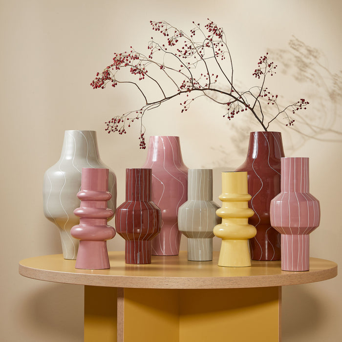 by fonQ Spire Vaas Ø 31 cm - Rainy Day