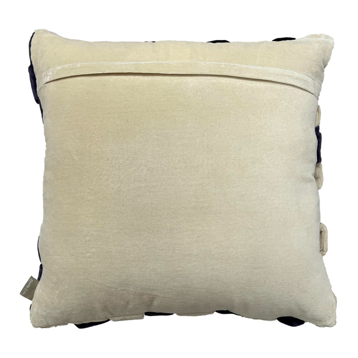 by fonQ Knitt Sierkussen 50 x 50 cm - Paars