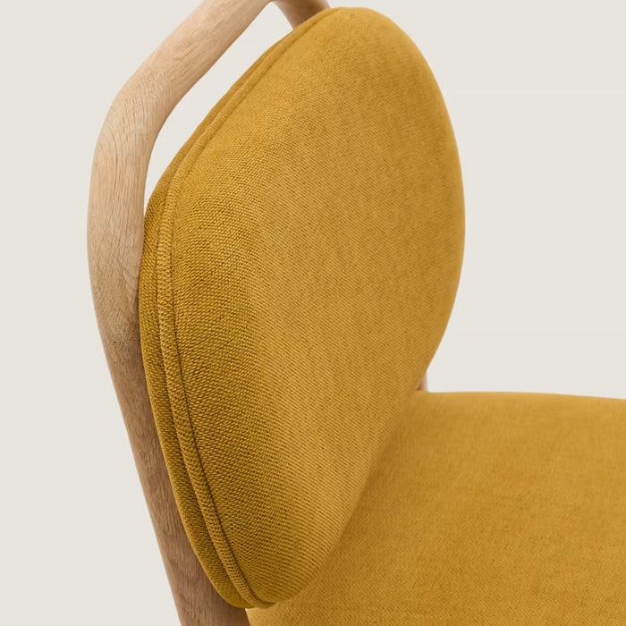 Kave Home Helda Barkruk - Mosterd