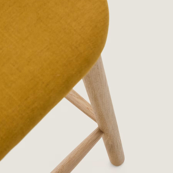 Kave Home Helda Barkruk - Mosterd