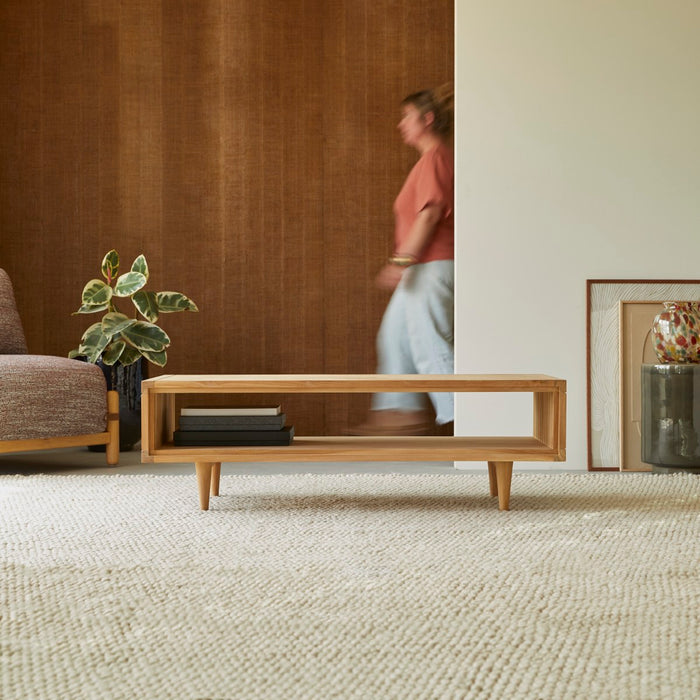 Tikamoon - Jonàk - Massief teakhouten salontafel