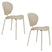 Zuiver The Ocean Chair Eetkamerstoelen  Rice - Set van 2 - Bruin