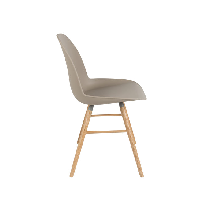 Zuiver Albert Kuip Eetkamerstoelen  Taupe - Set van 2