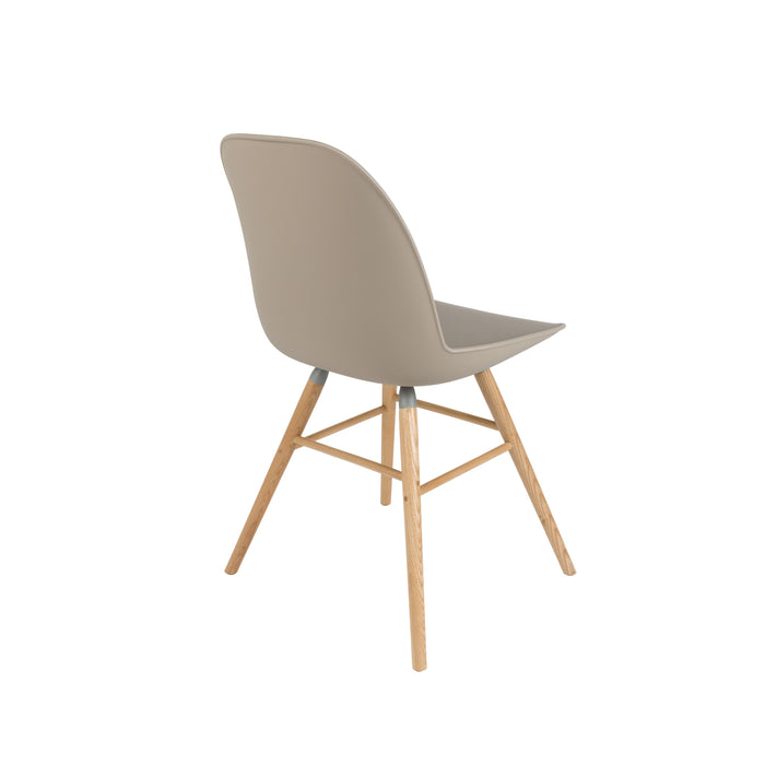 Zuiver Albert Kuip Eetkamerstoelen  Taupe - Set van 2