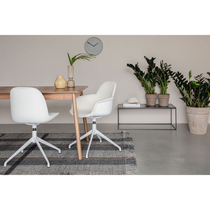 Zuiver Albert Kuip Swivel Eetkamerstoelen  Wit - Set van 2