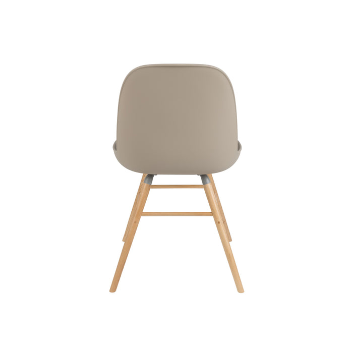 Zuiver Albert Kuip Eetkamerstoelen  Taupe - Set van 2