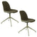 Zuiver Albert Kuip Swivel Eetkamerstoelen  Groen - Set van 2