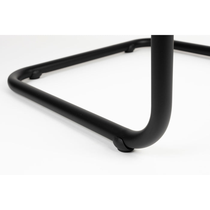 Zuiver Ridge Soft Eetkamerstoelen  Zwart - Set van 2