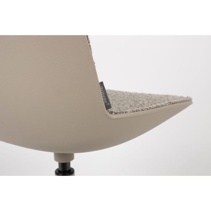 Zuiver Albert Kuip Swivel Eetkamerstoelen  Taupe - Set van 2