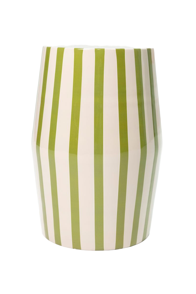 Sissy-Boy Groen gestreepte bijzettafel